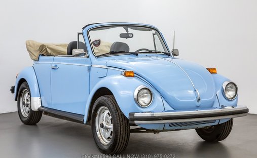 Volkswagen Super Beetle Convertible in Los angeles, ca 1