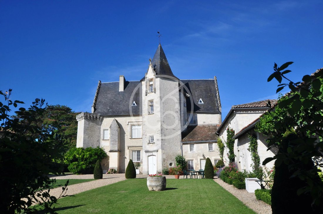 Listed Chateau Suitable For Wedding / In Jonzac, Nouvelle Aquitaine