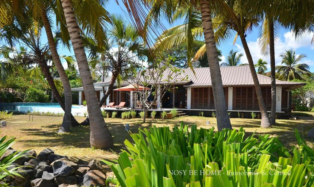 Luxury Beachfront Villa In Nosy Be In Hell Ville, Diana, Madagascar For