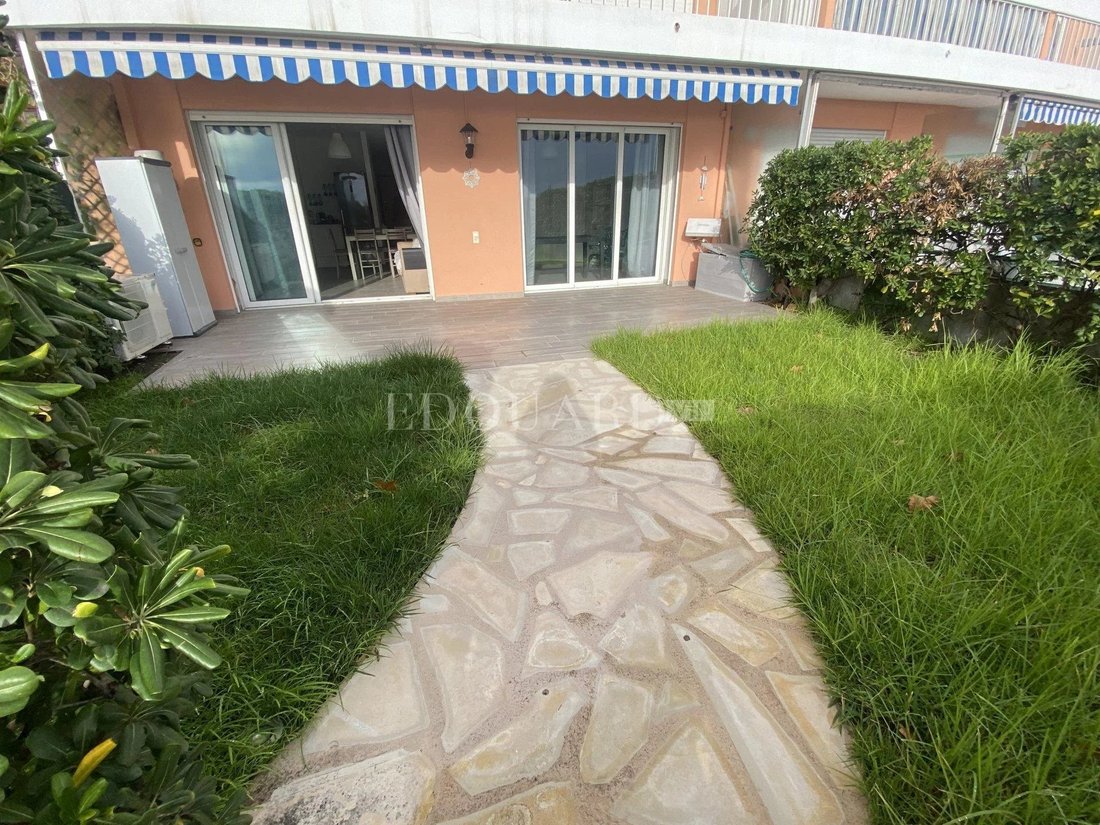 In A Beachfront Building, Two In Menton, Provence Alpes Côte D'azur