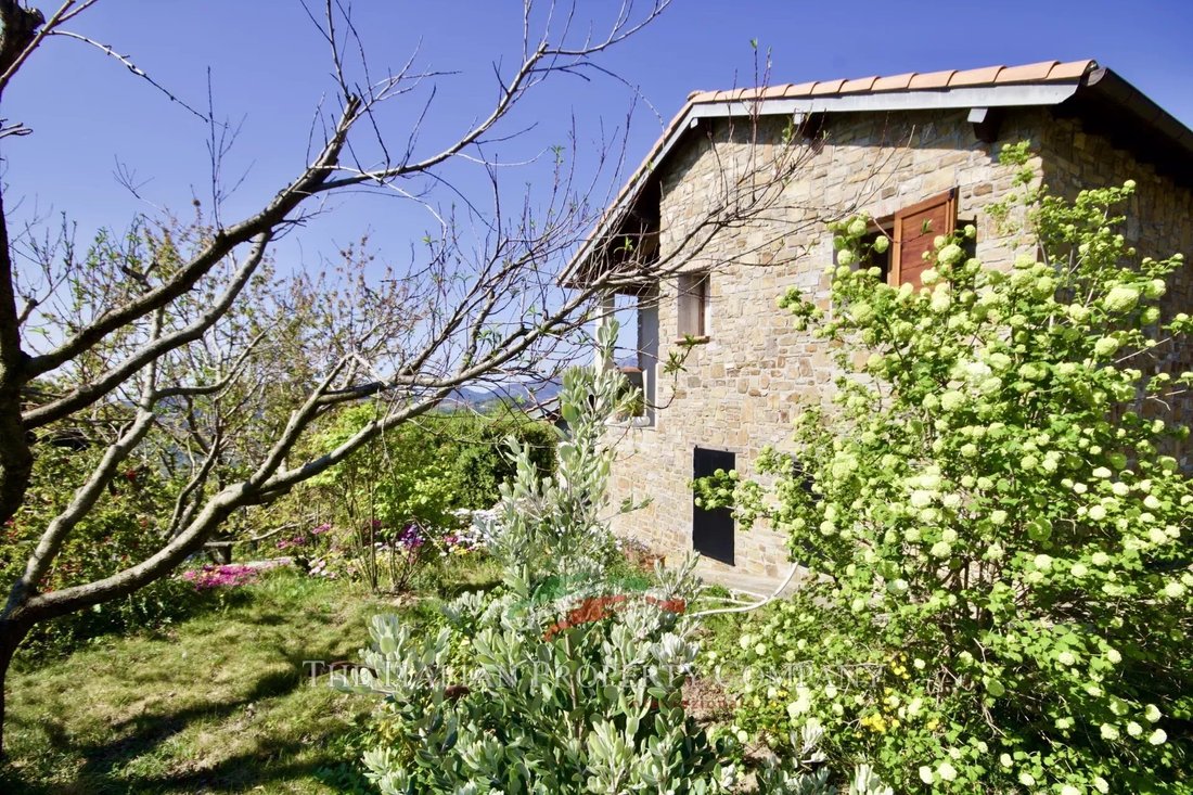 Charming Country House With Sea View For Sale In Dolceacqua In Liguria