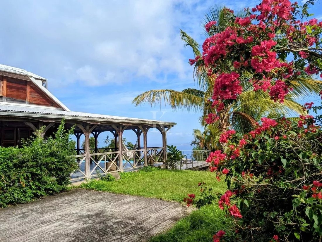 Trois Rivières House In Trois Rivières, Basse Terre, Guadeloupe For