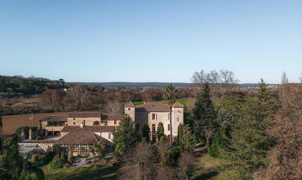 Historic 18th Century House In A Park In Uzès In Uzès, Occitanie, France For Sale (12712615)