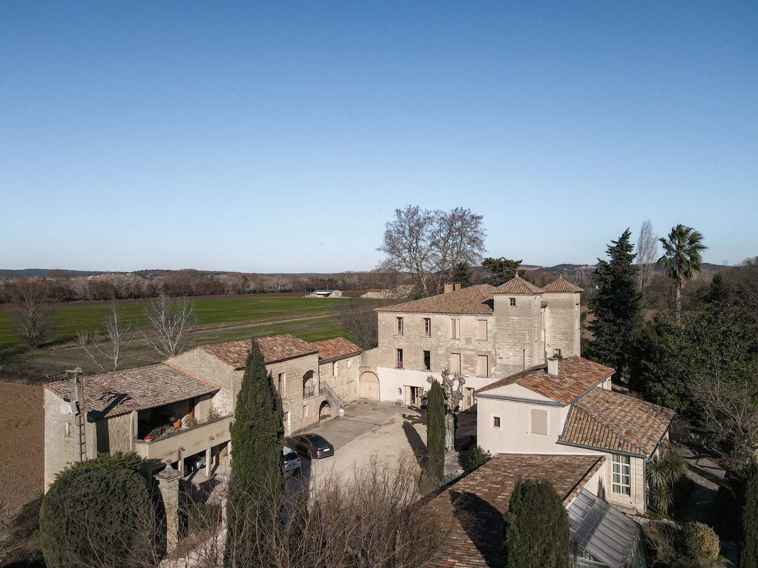Historic 18th Century House In A Park In Uzès In Uzès, Occitanie, France For Sale (12712615)