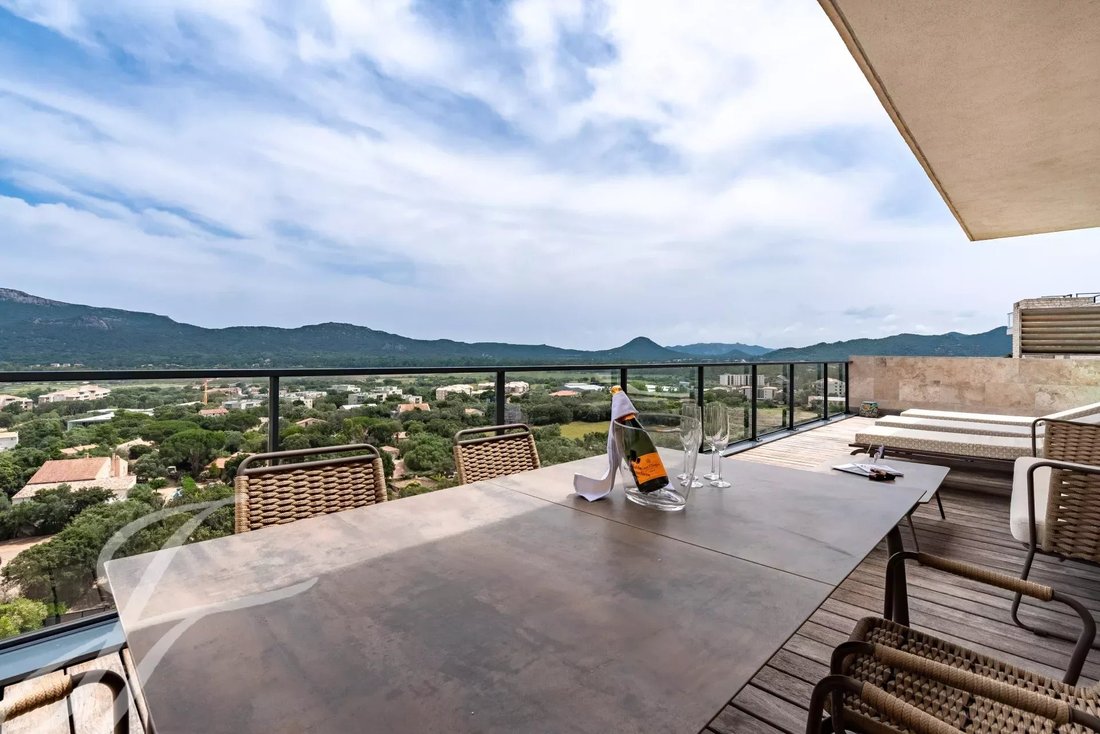 Penthouse Sea View Just A Stone's Throw From In Porto Vecchio, Corsica