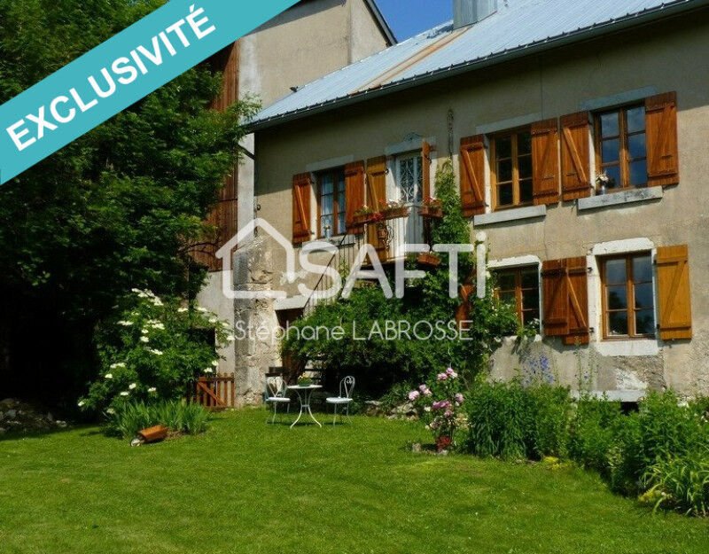 Maison Typique Du Haut Jura In Fort Du Plasne, Bourgogne Franche Comté