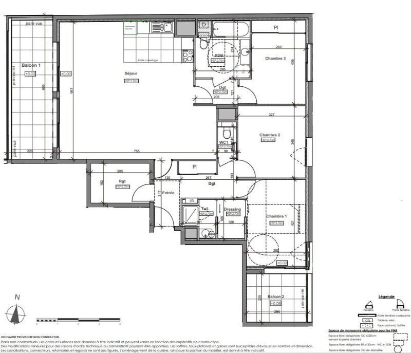 Spacieux Appartement T4 In Rennes, Brittany, France For Sale (13058710)