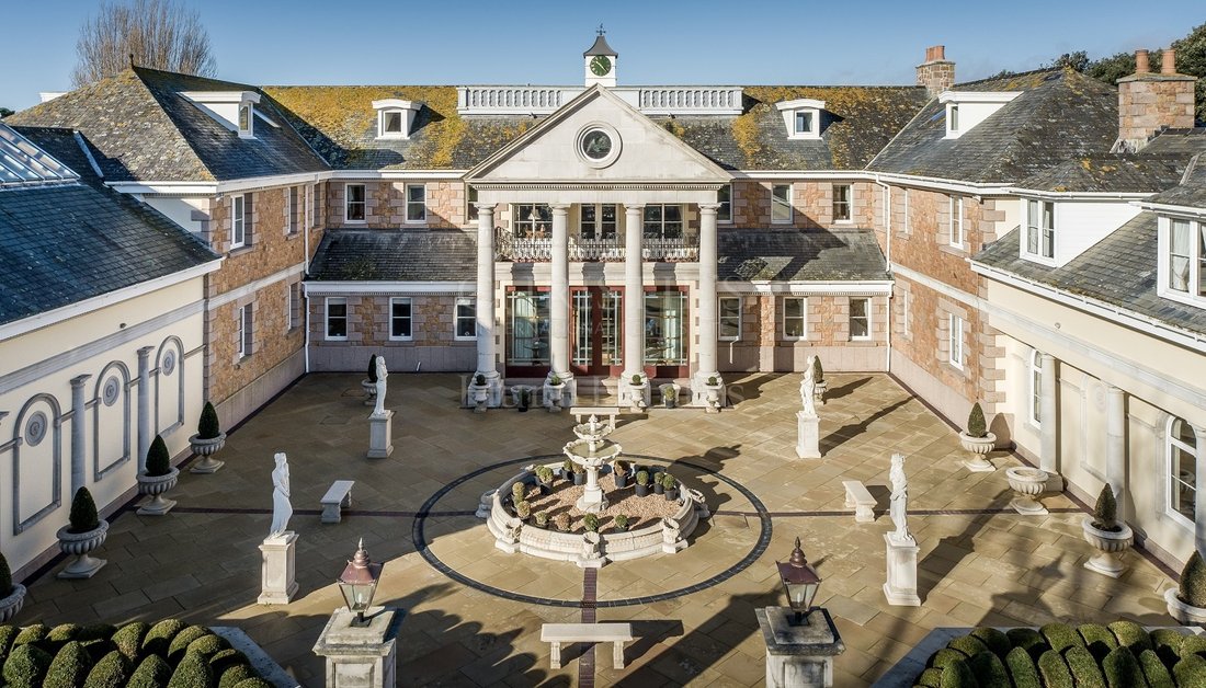 Mansion With Panoramic Views In Jersey, St Lawrence, Jersey For Sale