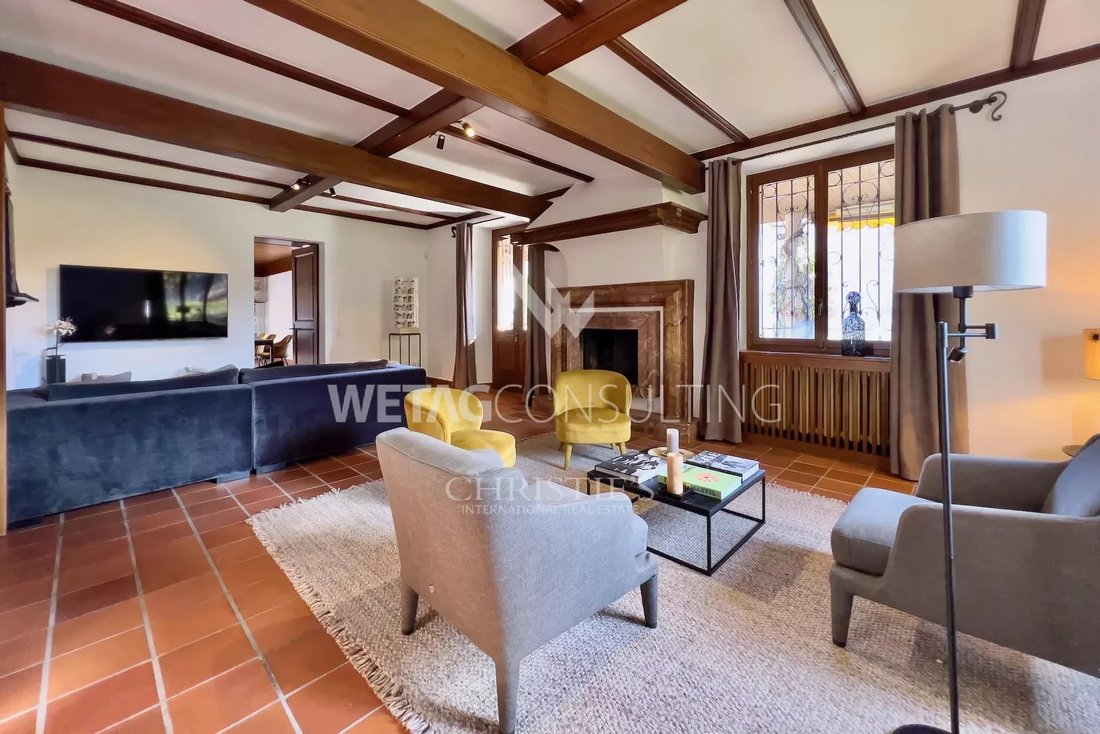 The Charm Of Living In A Period Villa In Vico Morcote, Ticino