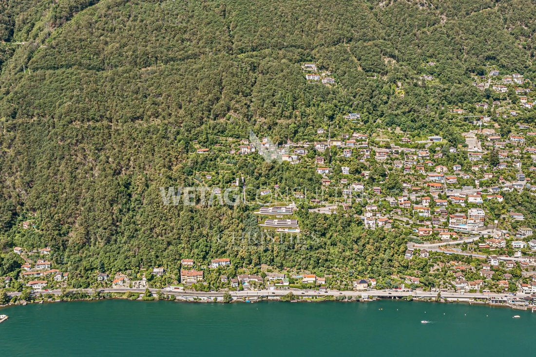 Large Building Plot With A View Of In Ronco Sopra Ascona, Ticino