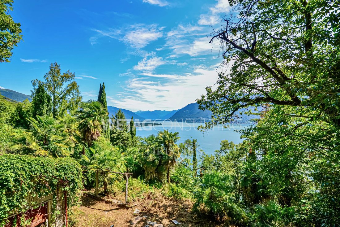 Large Building Plot With A View Of In Ronco Sopra Ascona, Ticino