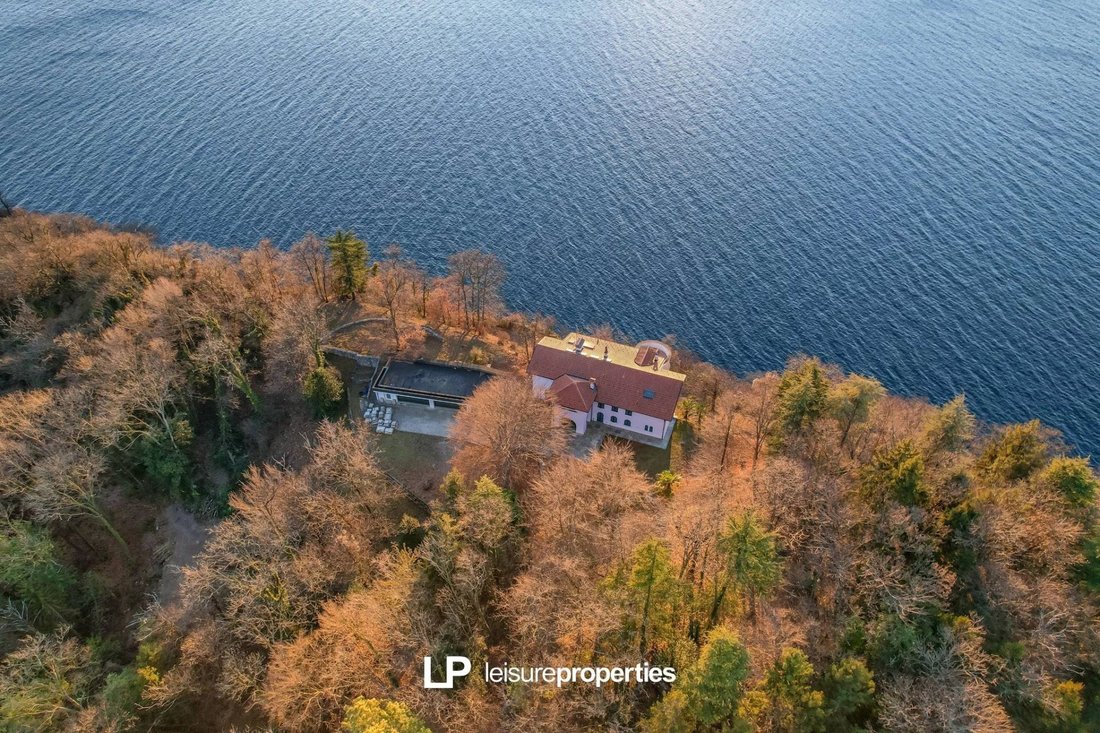 Incredible Villa With Breathtaking Views Of Lake In Leggiuno, Lombardy ...