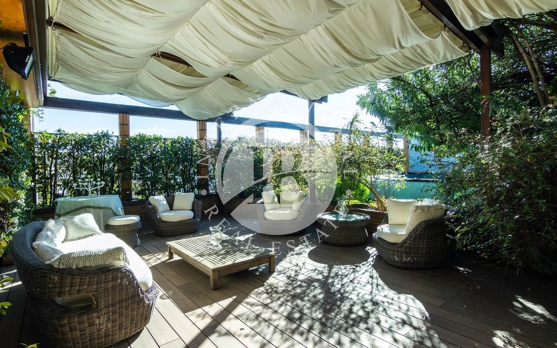 View of Luxury Penthouse With Swimming Pool – Milan, Arco In Milan, Lombardy ...