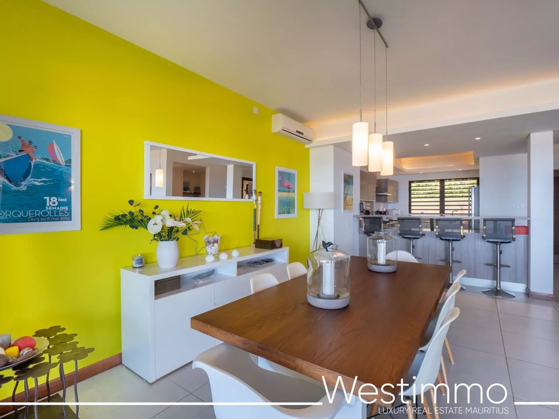 Tamarin Beautiful 3 Bedroom Penthouse Apartment For Sale In Mauritius
