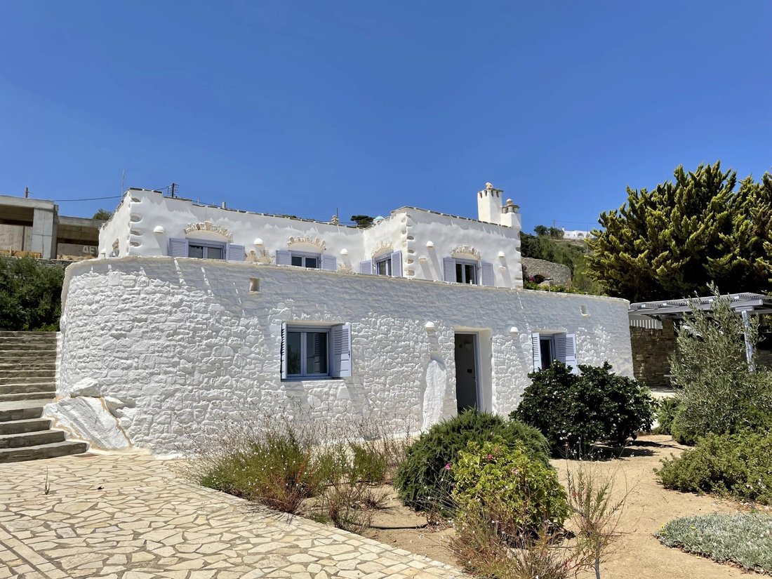 Lefkes House With Stunning Sea Views In Lefkes, Greece For Sale (12100817)