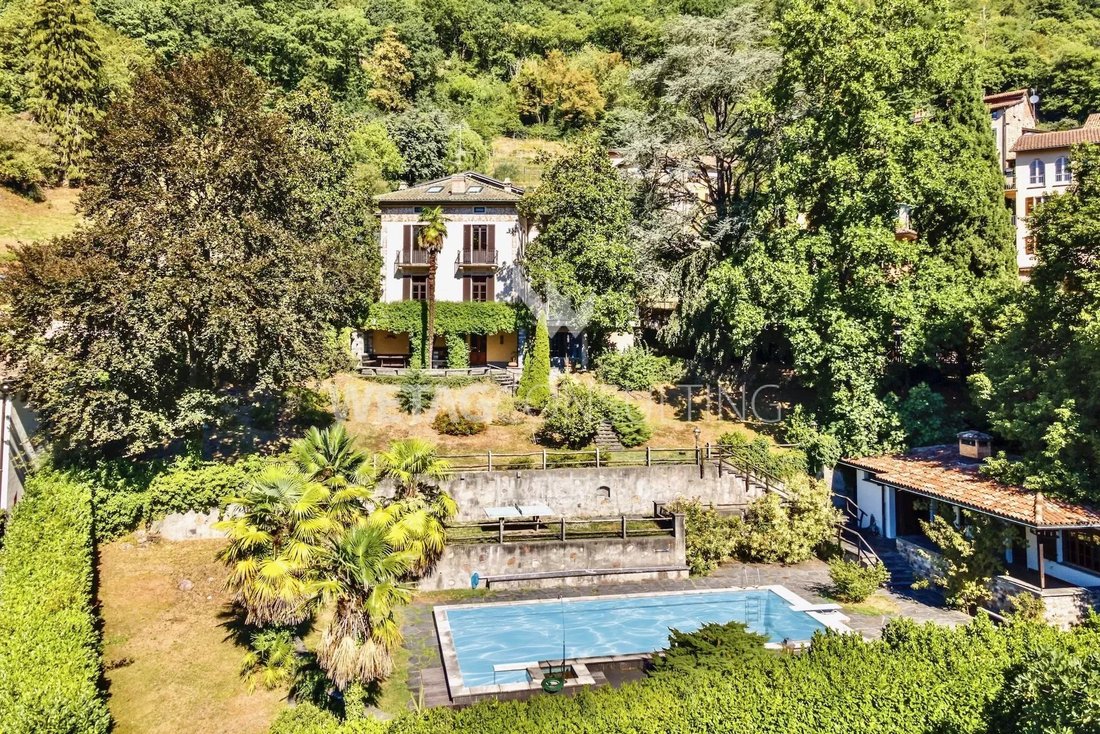 The Charm Of Living In A Period Villa In Vico Morcote, Ticino