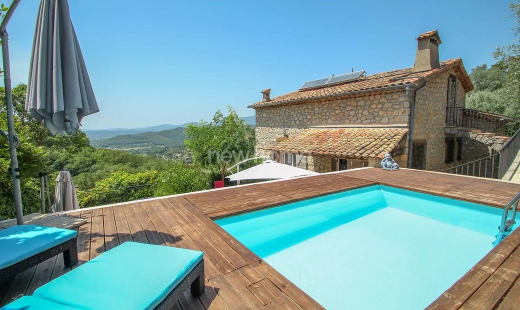 Beautiful Stone Village House In Montauroux, Provence Alpes Côte D'azur