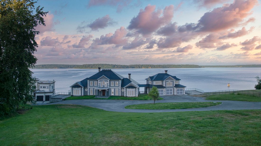 Stunning Waterfront Estate In Olympia, Washington, United States For Sale (13053585)