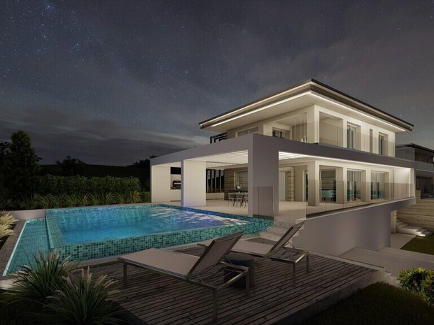 Luxury modern homes for sale in Kassandreia, Decentralized ...