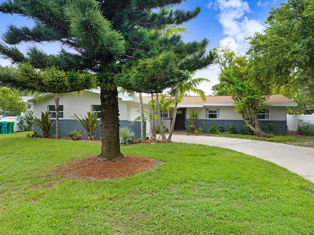 Great Cocoa Beach Waterfront Home Dock In Cocoa Beach, Florida, United