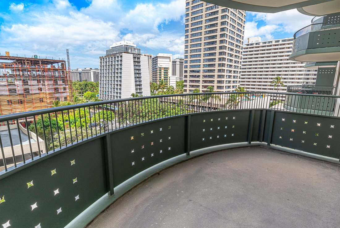 Lanikea At Waikiki, City Views, Sunset In Honolulu, Hawaii, United States For Sale (13080278)