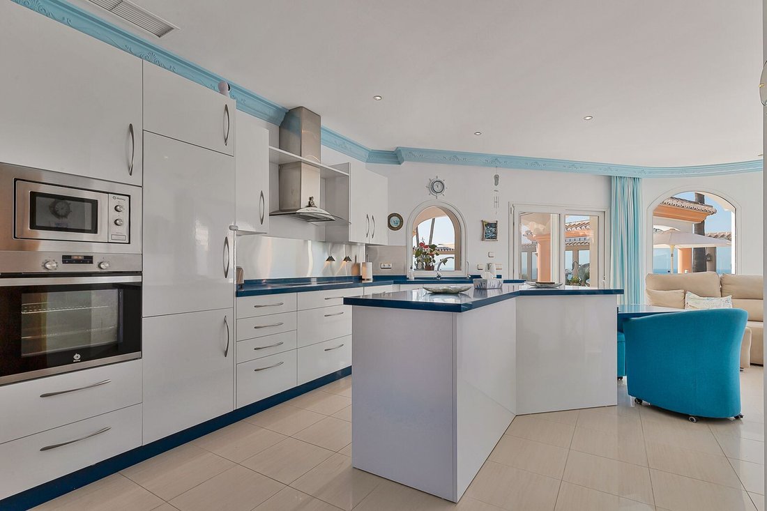 Luxury Villa With Stunning Sea Views In El Faro, In El Faro, Andalusia