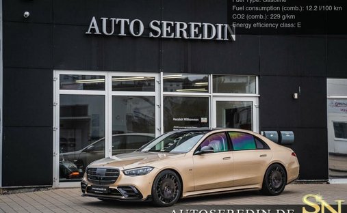 Mercedes-Benz S 580 4M LONG BRABUS B550 GOLD/BEIGE+AMG in Hechingen, stuttgart, Germany 1