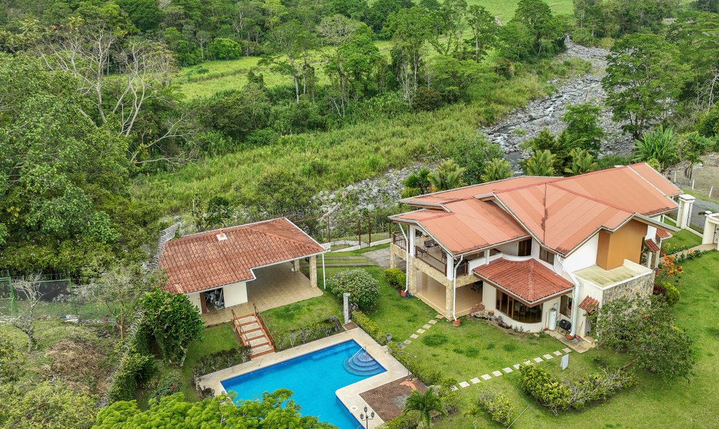 The River Villa In Turrialba, Cartago Province, Costa Rica For Sale