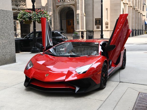 Red Lamborghini for sale JamesEdition