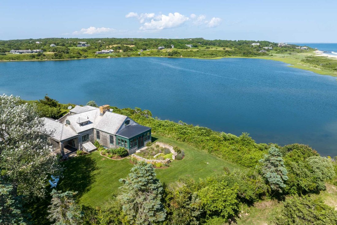 Stonewall Pond Waterfront With In Chilmark, Massachusetts, United