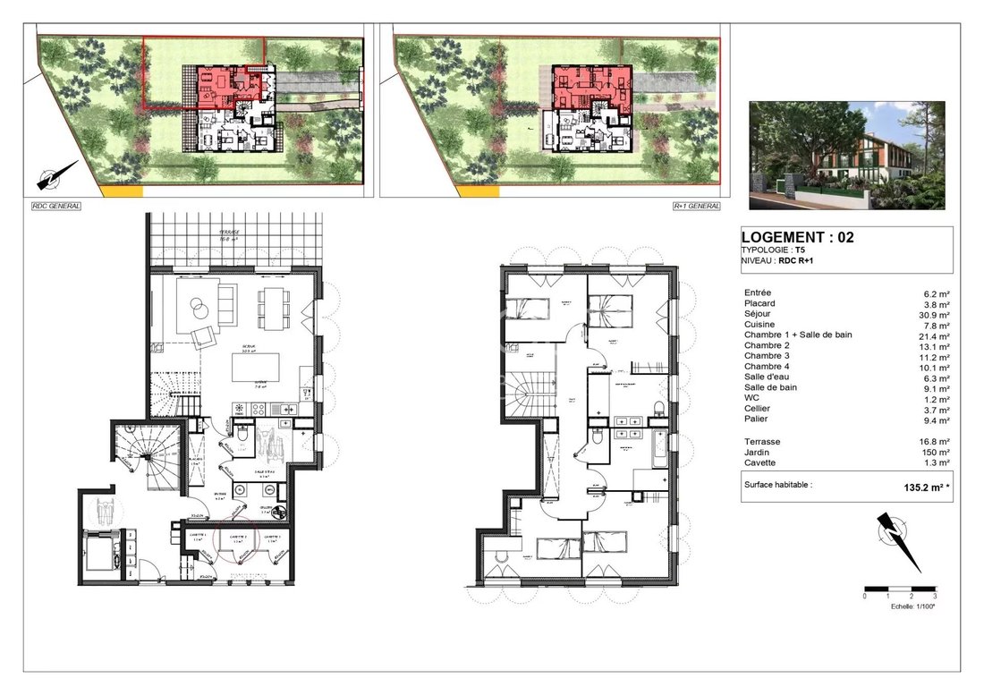 Hossegor A New 5 Room Apartment With In Hossegor, Nouvelle Aquitaine, France For Sale (13064360)