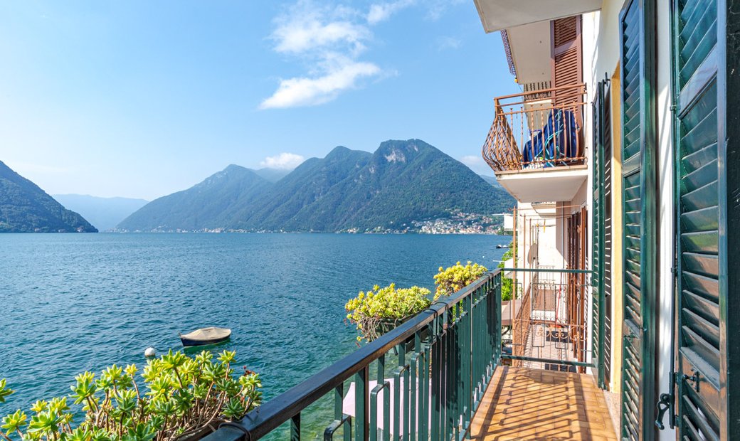 Exclusive Waterfront Apartment In Colonno – A Slice In Colonno ...