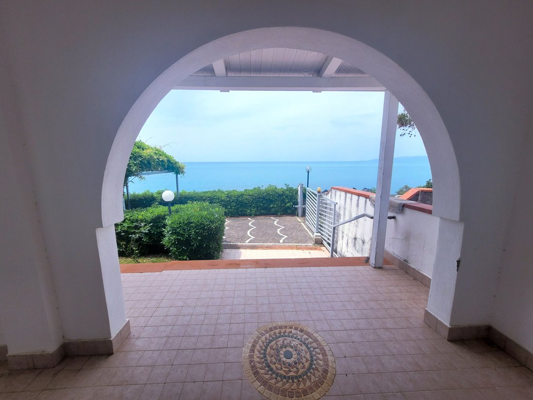 Villa Sea Front Calabria Scalea. In Scalea, Calabria, Italy For Sale