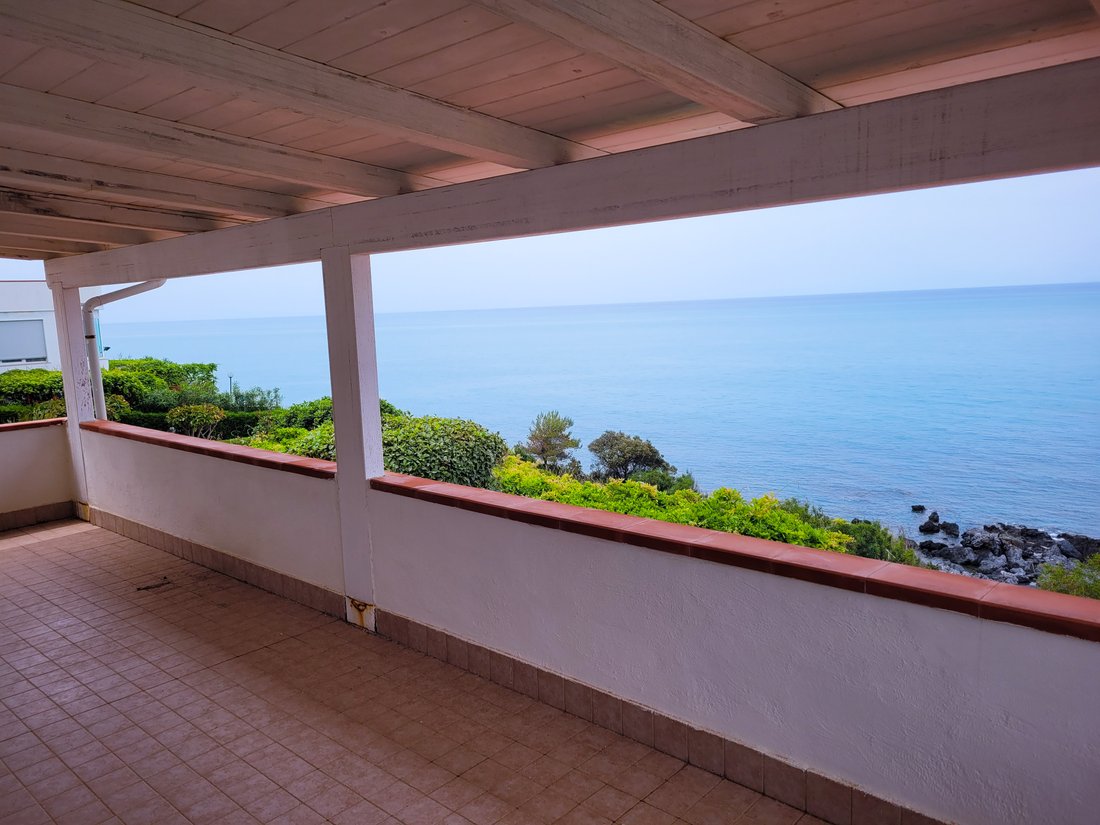 Villa Sea Front Calabria Scalea. In Scalea, Calabria, Italy For Sale