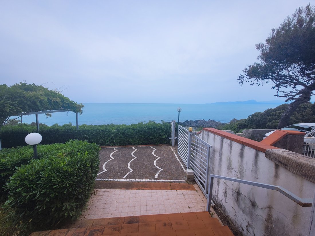 Villa Sea Front Calabria Scalea. In Scalea, Calabria, Italy For Sale