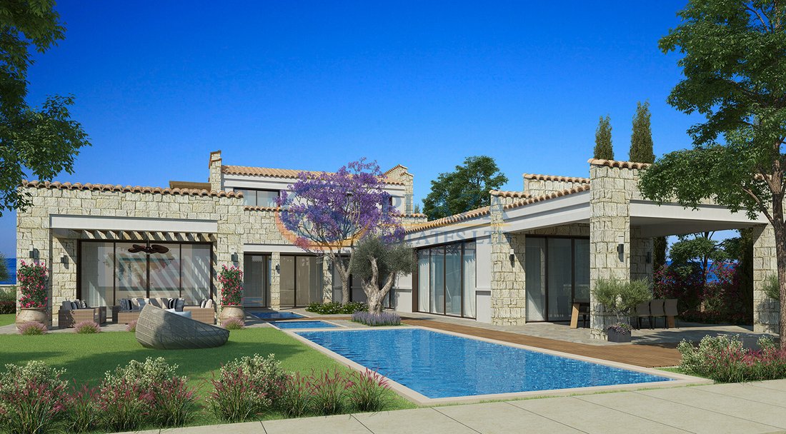 New Villas With A Sea View For Sale In Paphos, Kouklia. In Kouklia