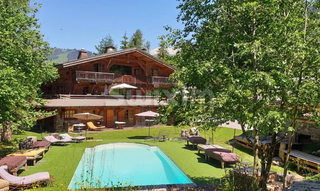 Exceptional Megève Estate In Megève, Auvergne Rhône Alpes, France For