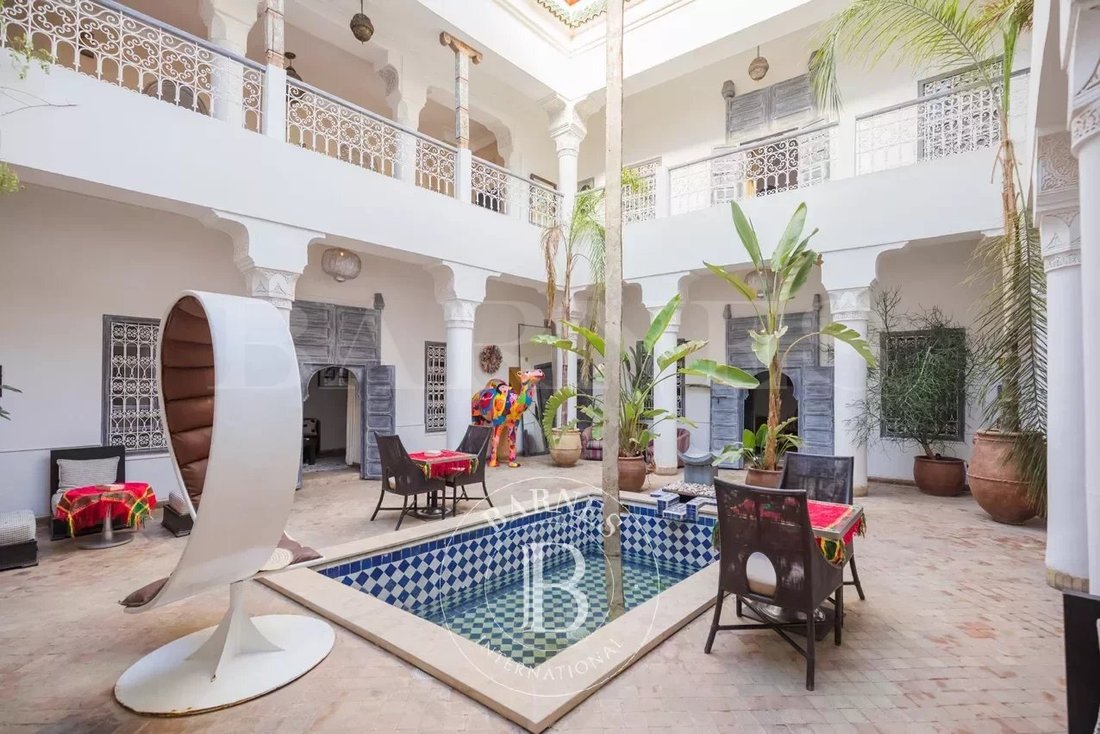 Beautiful Guest House In Medina, Marrakesh Safi, Morocco For Sale