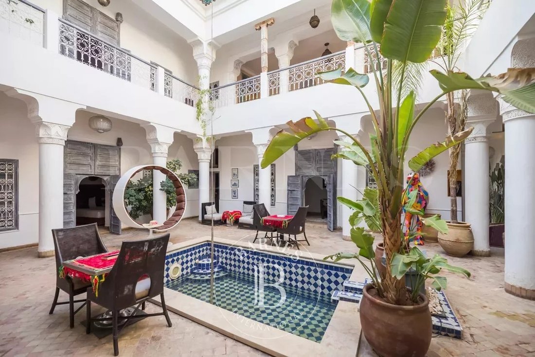 Beautiful Guest House In Medina, Marrakesh Safi, Morocco For Sale