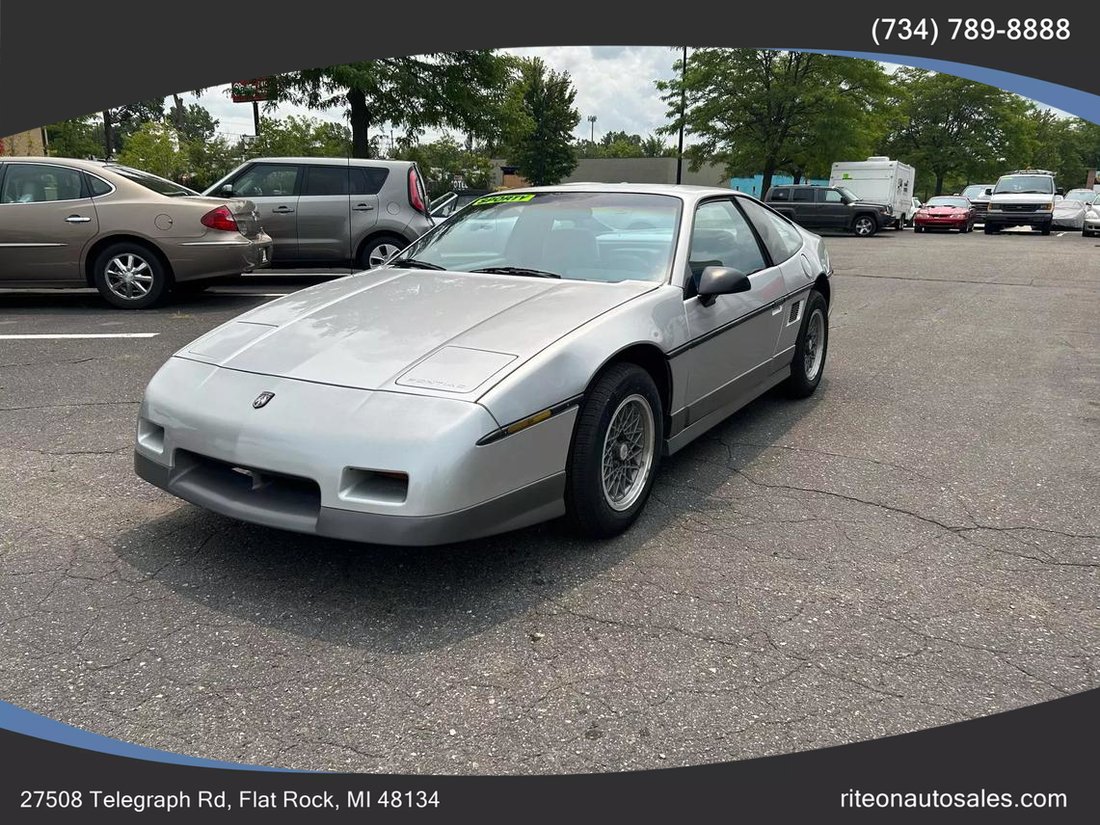 1987 Pontiac Fiero In Flat Rock, Mi, United States For Sale (13114405)
