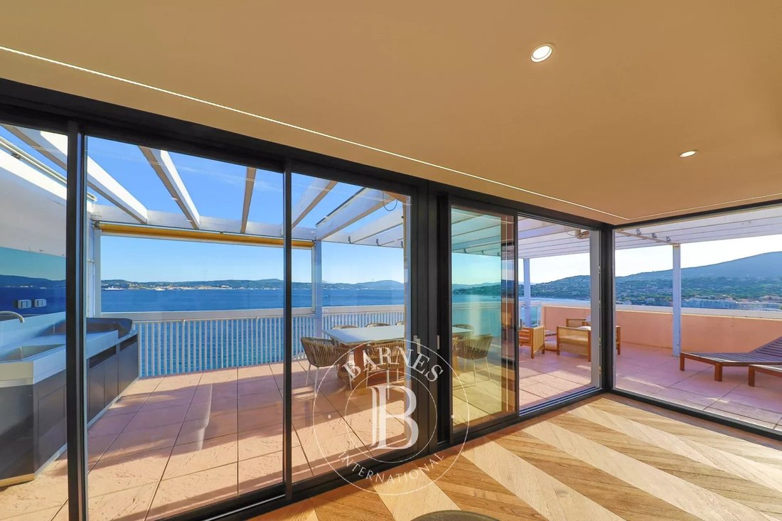 View of Sainte Maxime Penthouse In Saint Tropez, Provence Alpes Côte D'azur ...