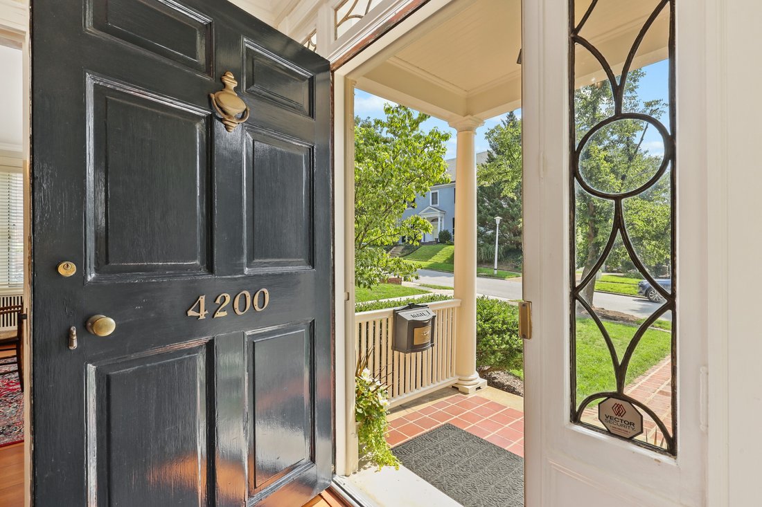 Roland Park Brick Colonial In Baltimore, Maryland, United States For