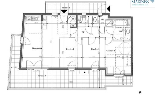 Apartamento en Centre Ville, Carqueiranne, Francia 1