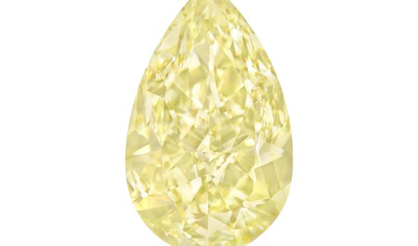 7 21ct Pear Cut Fancy Yellow Diamond - GIA Certified (13129725)