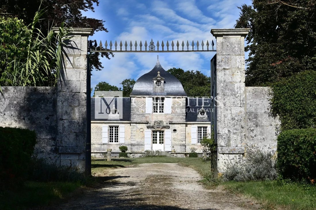 For Sale Magnificent 17th Century Château In In Saintes, France For