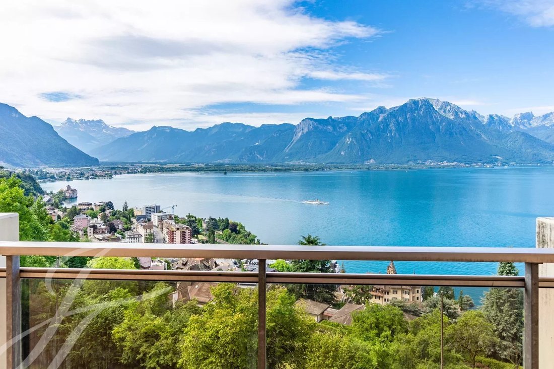 Exclusive! 5.5 Room Apartment With Sumptuous In Montreux, Vaud
