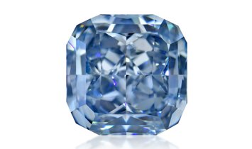 Radiant Cut Fancy Intense Blue Diamond 2.65ct - GIA Certified