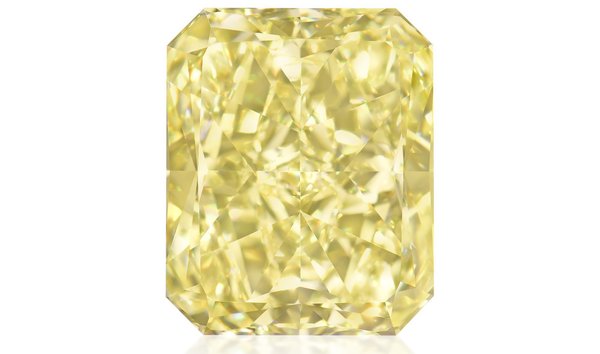 5.10 Radiant Cut Fancy Yellow Diamond - GIA Certified (13129734)