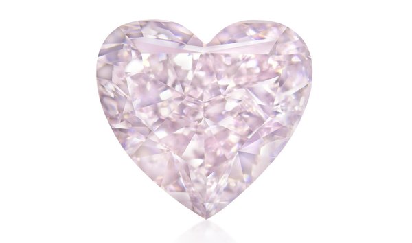 2.30ct Heart Cut Fancy Light Pink Diamond - GIA Certified (13130430)