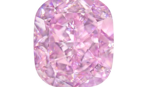 5.48ct Cushion Cut Fancy Intense Purplish Pink Diamond (13130432)